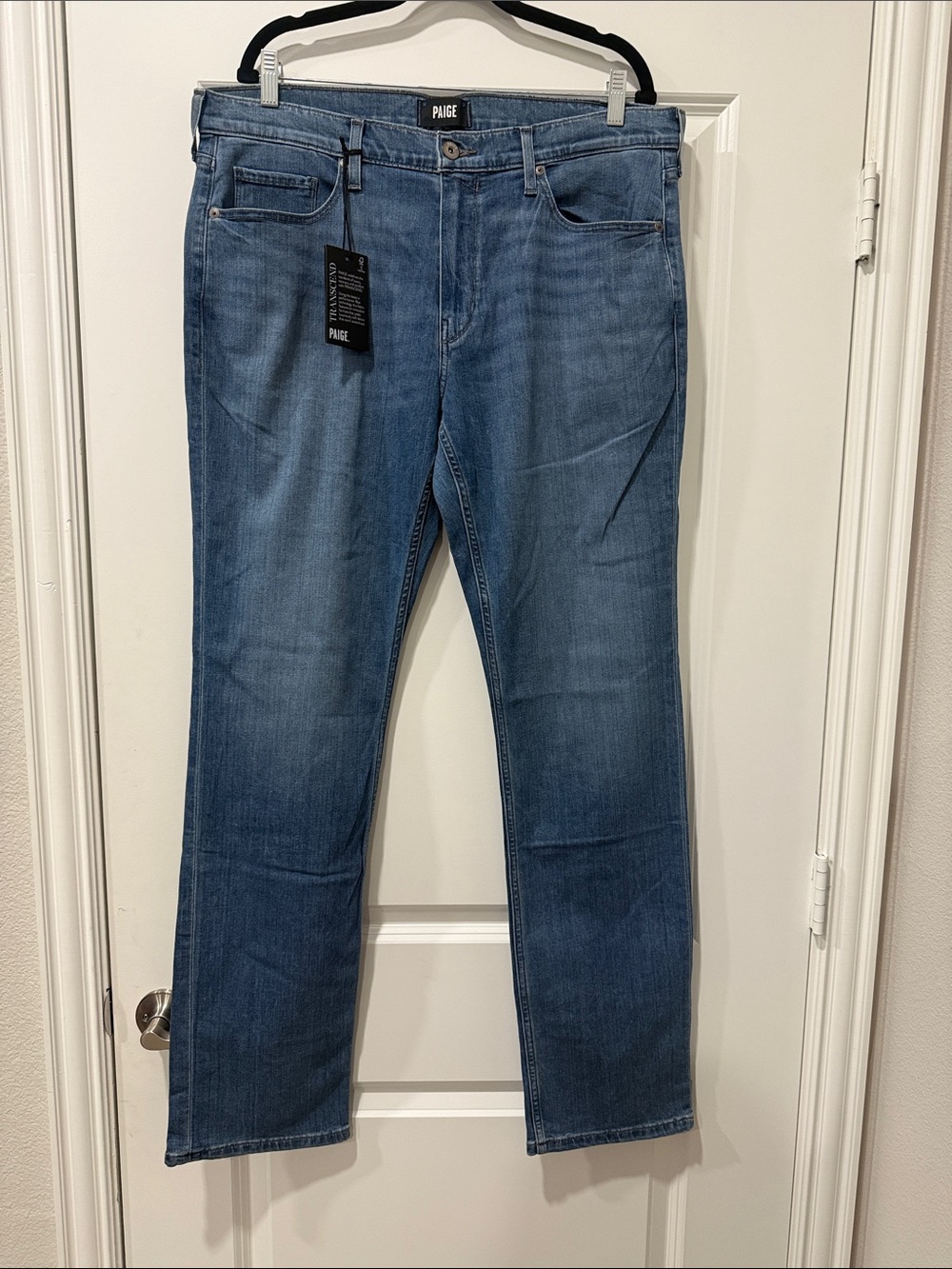 PAIGE Men's Normandie Straight Transcend Denim Technology Jeans Size 36 NWT